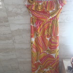 Banana Republic Colorful Maxi Dress